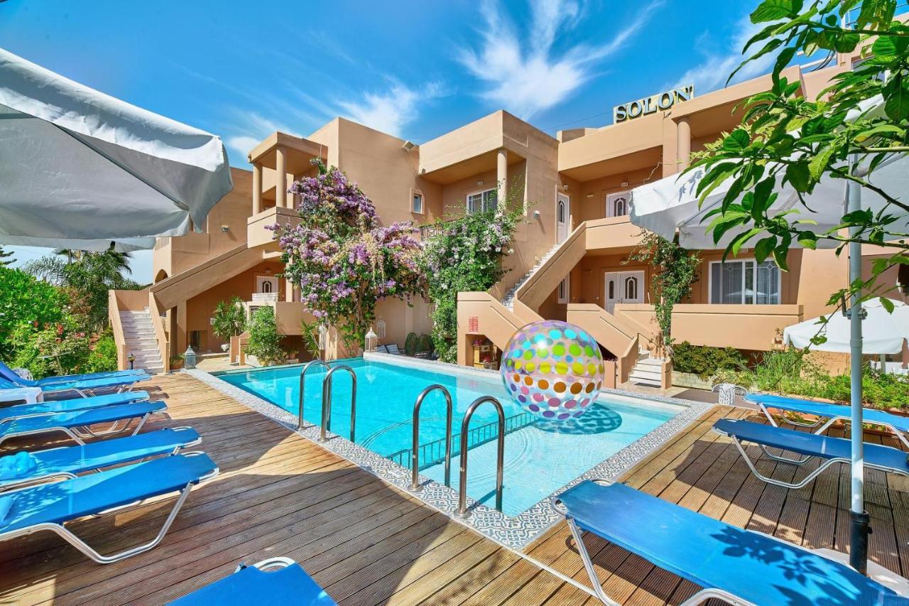 Solon Apartments Maleme Extérieur photo